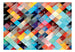 Fotobehang - Colour Patchwork - Vliesbehang