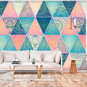 Fotobehang - Oriental Triangles - Vliesbehang