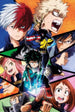 GBeye My Hero Academia Group Deco Panel 60x90cm | Yourdecoration.com