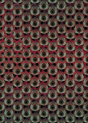 Komar Paon Rouge Vlies Fotobehang 200x280cm 4 banen | Yourdecoration.nl