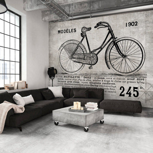 Fotobehang - Bicycle Vintage - Vliesbehang