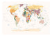 Artgeist World Map Vlies Fotobehang | Yourdecoration.nl