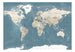 Artgeist Vintage World Map Vlies Fotobehang | Yourdecoration.nl