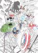 Komar Avengers Attack Vlies Fotobehang 200x280cm 4 Banen | Yourdecoration.nl