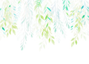 Komar Summer Leaves Vlies Fotobehang 350x250 cm 7 Banen | Yourdecoration.nl