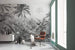 Komar Amazonia Black and White Vlies Fotobehang 400x250cm 4 banen Sfeer | Yourdecoration.nl