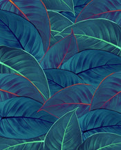 Komar Foliage Vlies Fotobehang 200x250cm 2 banen | Yourdecoration.nl