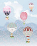 Komar Happy Balloon Vlies Fotobehang 200x250cm 2 banen | Yourdecoration.nl