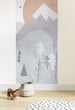 Komar Wild and Free Vlies Fotobehang 100x250cm 1 baan Sfeer | Yourdecoration.nl