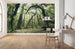 Komar Ancient Green Vlies Fotobehang 450x280cm 9 banen Sfeer | Yourdecoration.nl