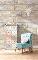 Komar Shabby Chic Vlies Fotobehang 368x248cm | Yourdecoration.nl